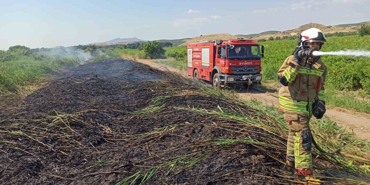 Aşırı sıcaklar Manisa’yı ateş çemberine çevirdi