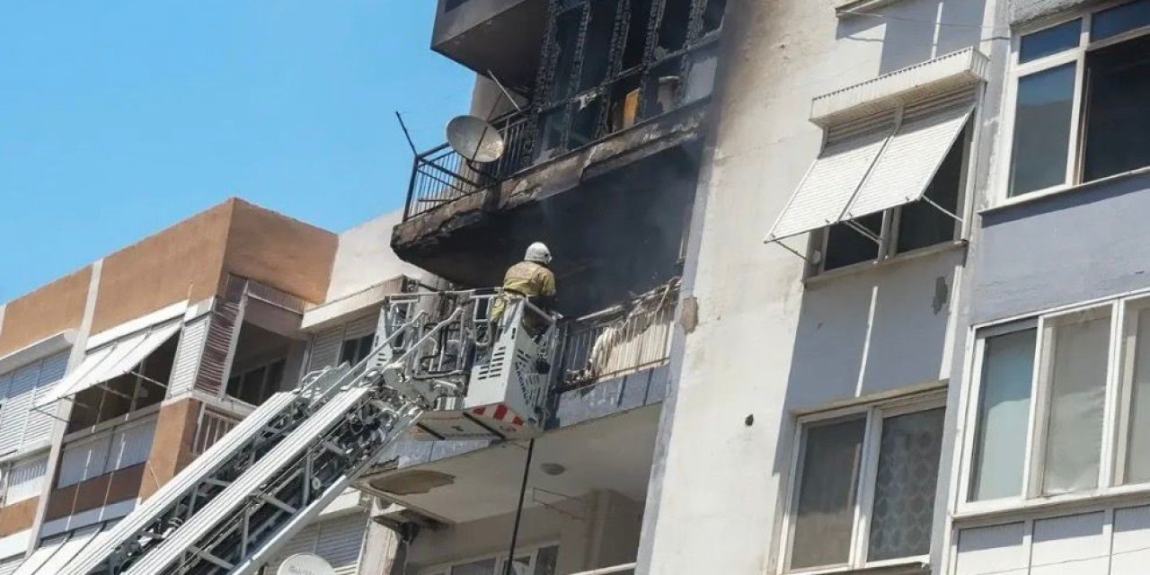 İzmir’de korkutan yangın: 6 kişi dumandan etkilendi