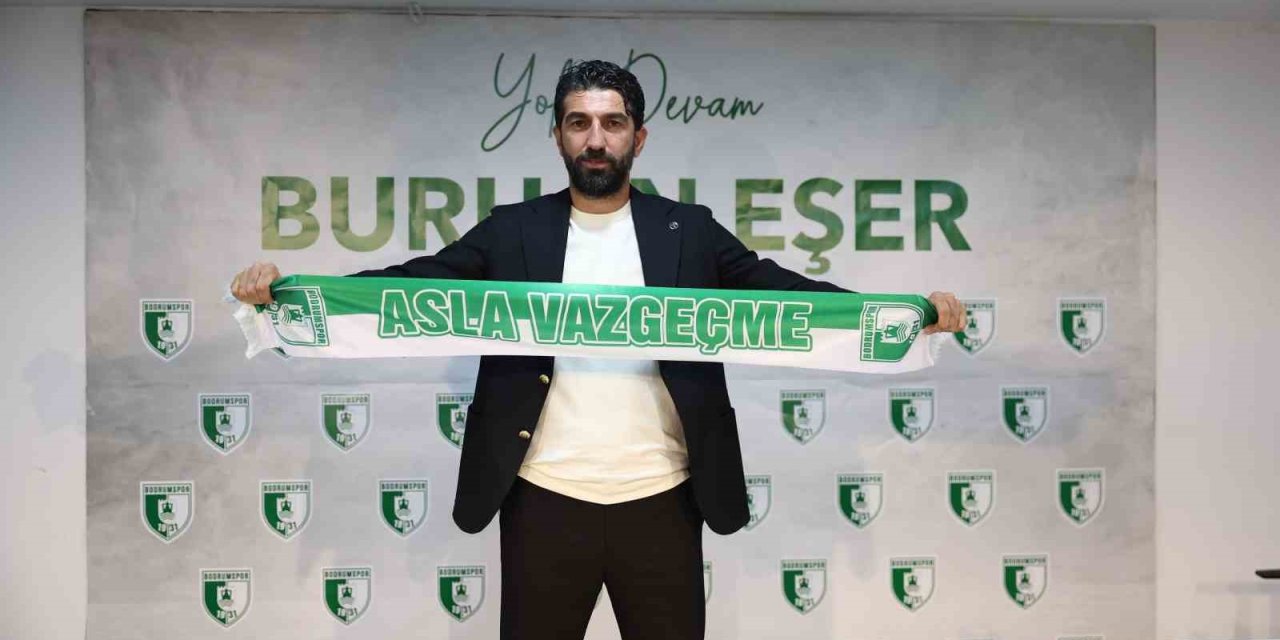 Bodrum FK, Burhan Eşer ile yola devam kararı aldı