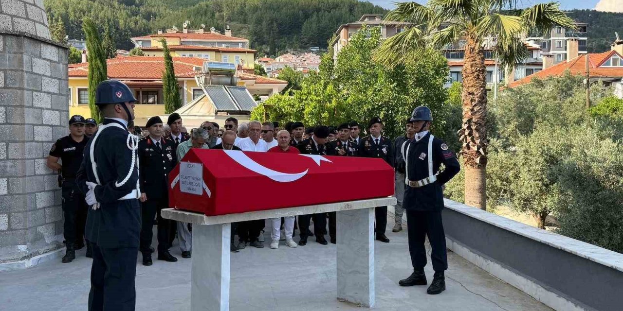 Muğla’da vefat eden gazi törenle son yolculuğuna uğurlandı
