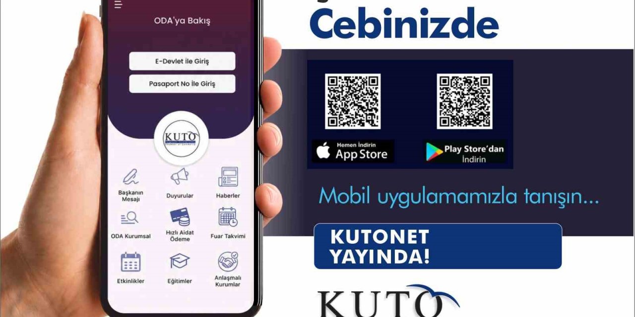 KUTO’da mobil uygulama hayata geçirildi