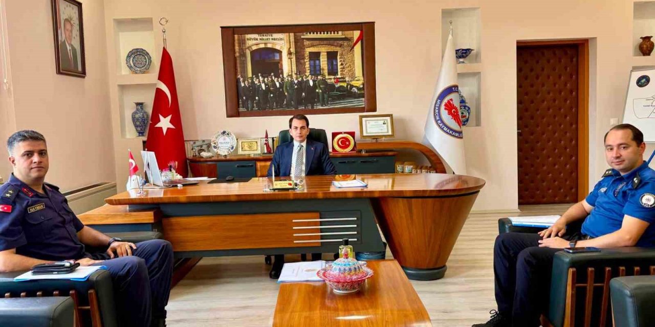 Hisarcık’ta asayiş toplantısı düzenlendi