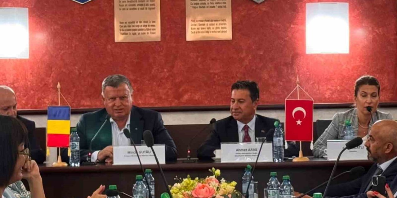 Başkan Aras, Romanya’da Kardeş Kent temaslarında bulundu