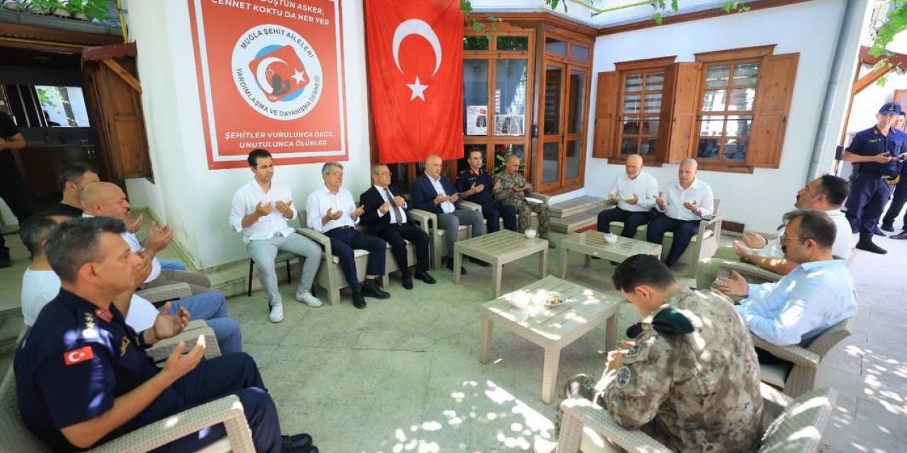 Muğla’da şehit yakınları ve gaziler aşure etkinliğinde bir araya geldi