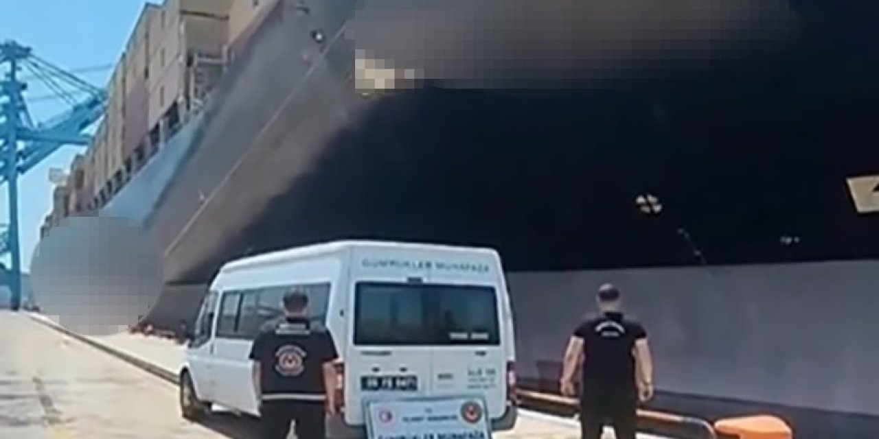 İzmir’de gemide yaklaşık 200 ton kaçak akaryakıt ele geçirildi