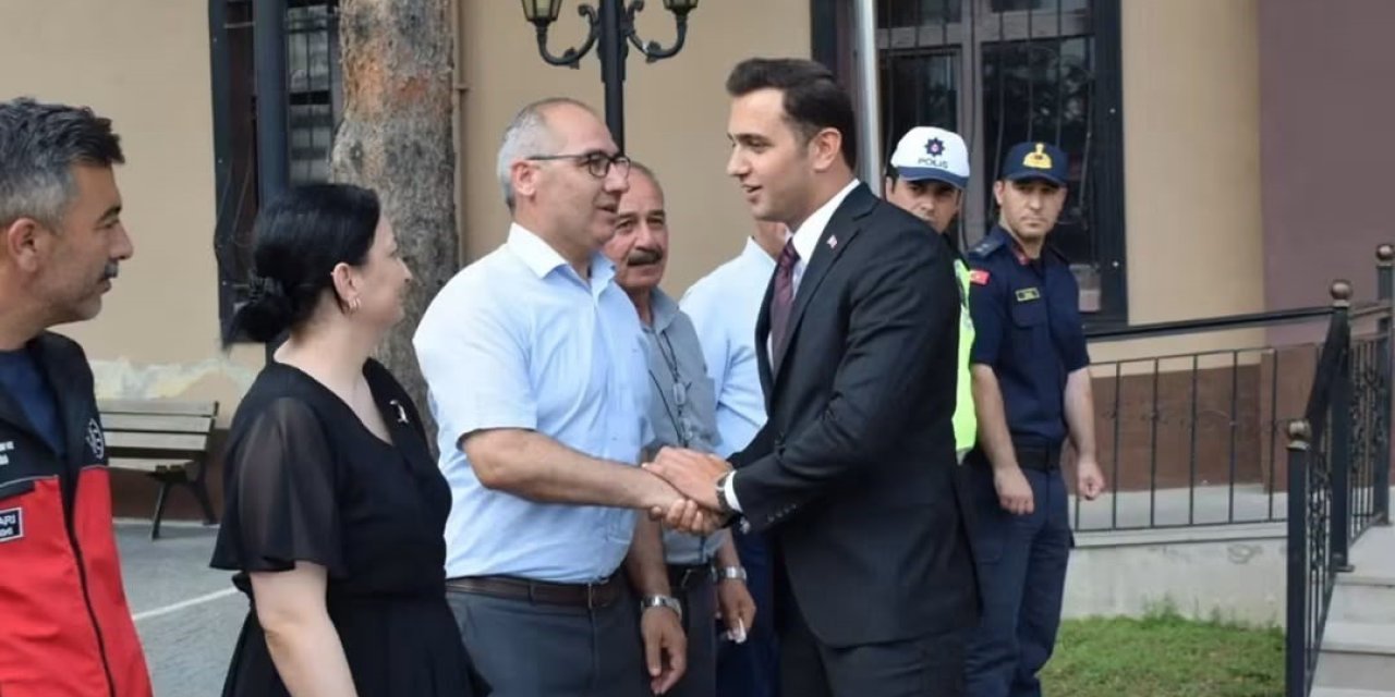 Kaymakam Demirci ilçeye veda etti