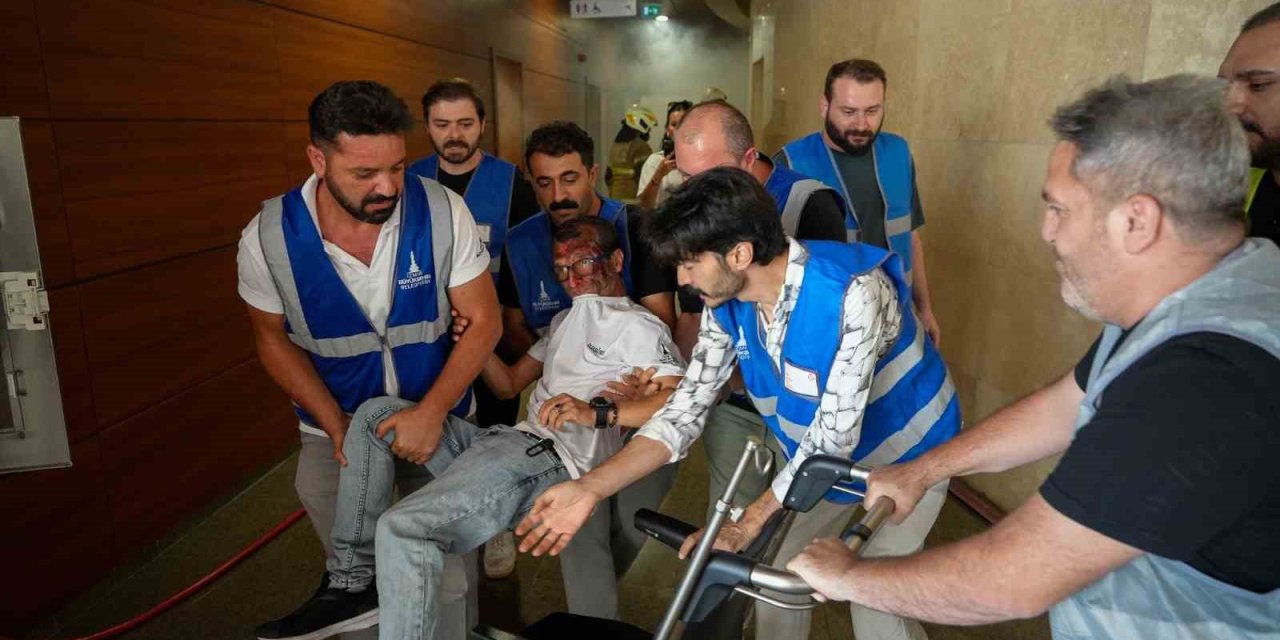 AASSM’de gerçeğini aratmayan tatbikat