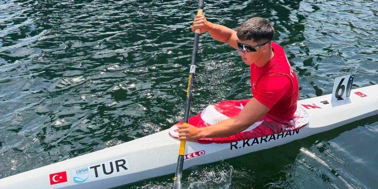 Köyceğizli kanocu Karahan, Dünya Şampiyonası’nda bir ilki başardı