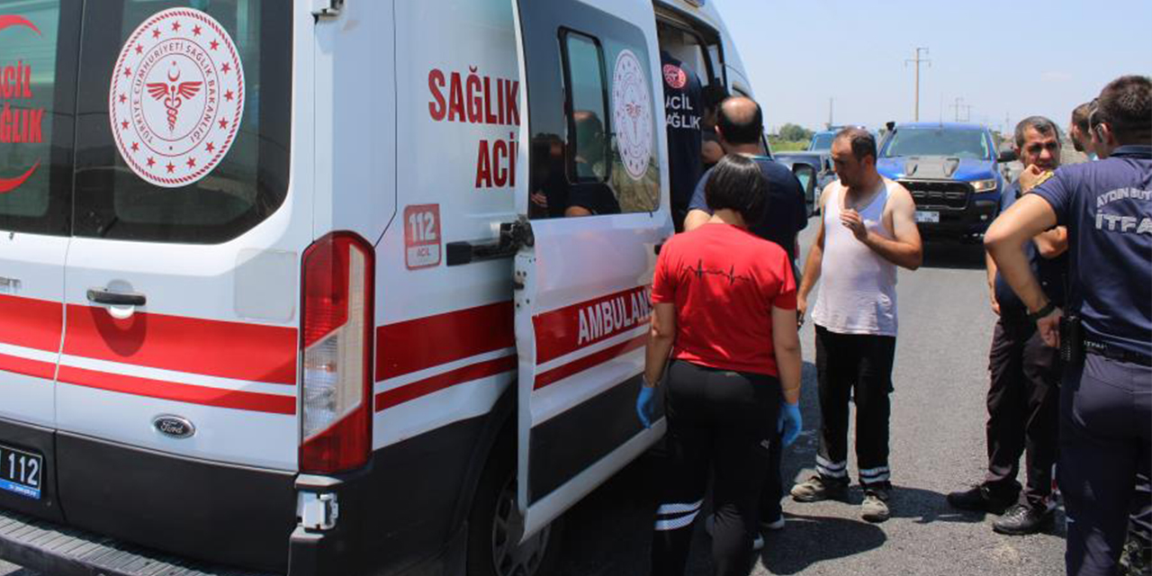Sulama kanalına uçan otomobildeki anne ve 2 çocuğu belediye personeli kurtardı