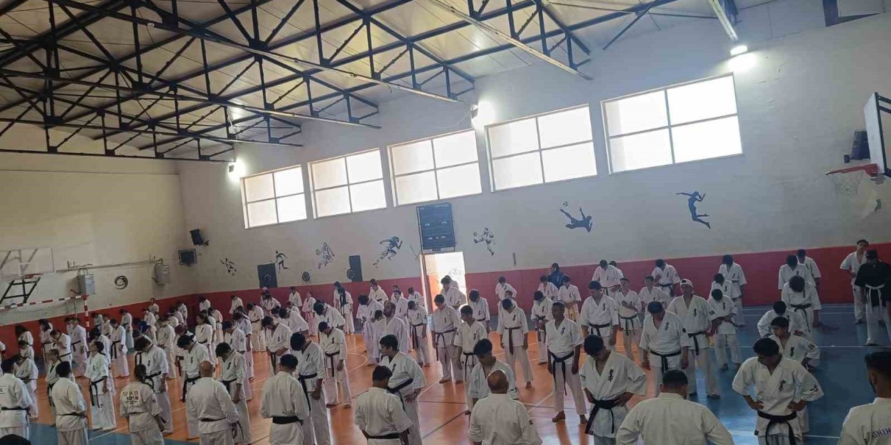 Kütahya Pazarlar’da 200 sporcu Kyokushin-Kan Türkiye Yaz Gelişim Kampı’nda buluştu