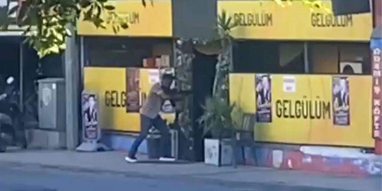 Sevgilisinin çalıştığı işletmeye tüfekle ateş açtı