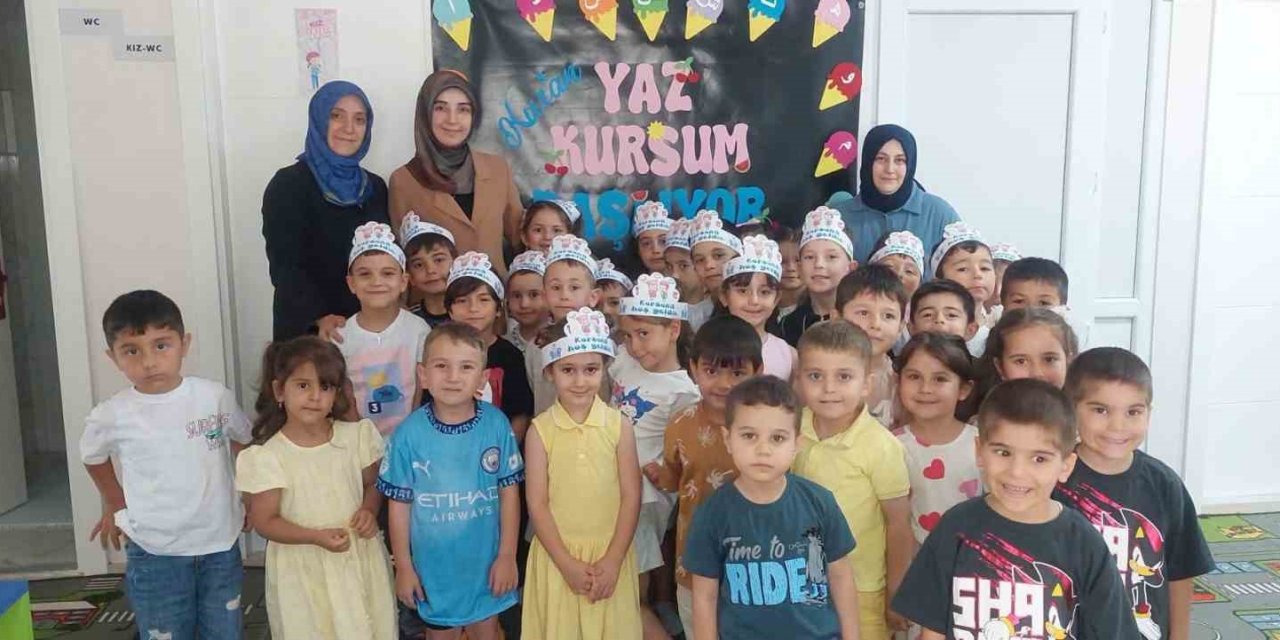 Öğrenciler yaza Kur’an-ı Kerim ile başladı