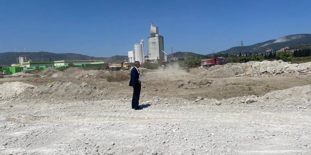Söke’de 40 derslikli meslek lisesinin yapımı sürüyor