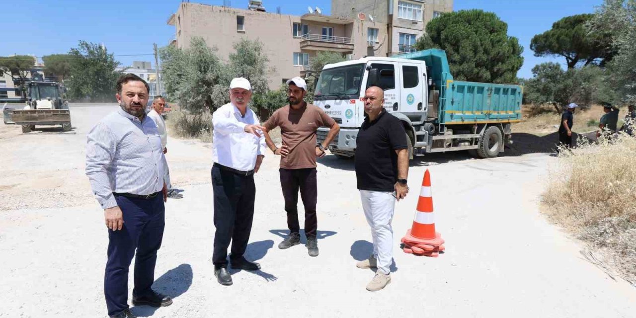 Başkan Balaban çalışmaları yerinde inceledi