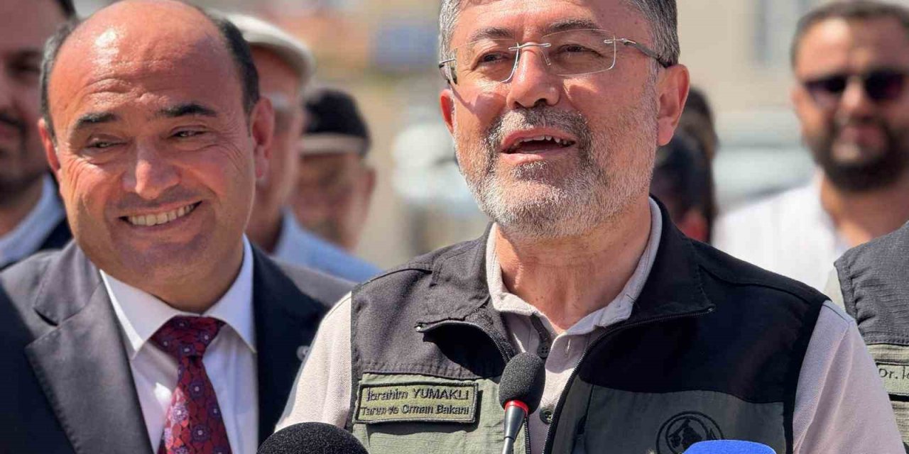 Bakan Yumaklı: "Bereketli toprakların potansiyelini daha da artıracağız"