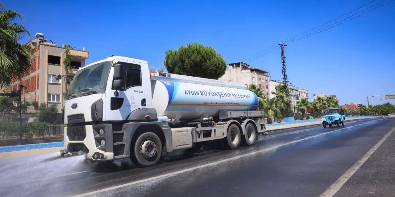 İncirliova karayolunda temizlik çalışmaları tamamlandı