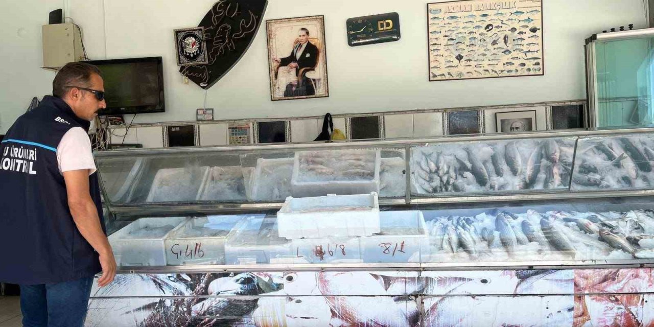 Didim’de su ürünleri denetimleri sürüyor
