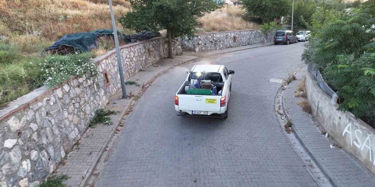Efeler’de ilaçlama mesaisi hız kesmiyor