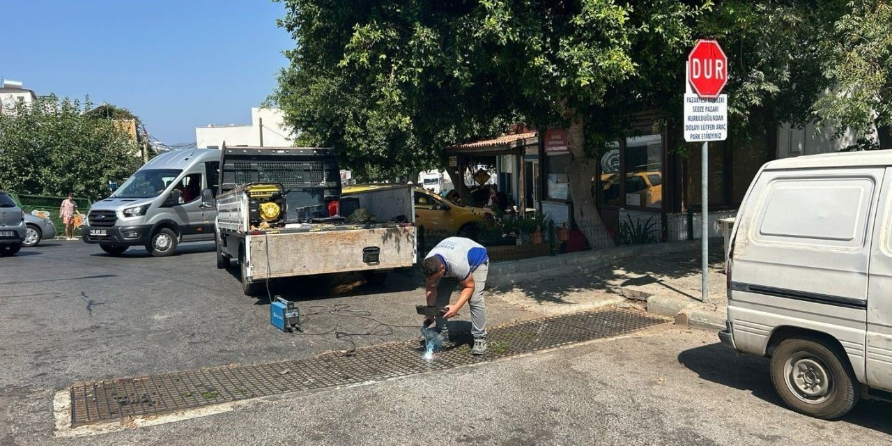 Bodrum Belediyesi Destek Hizmetleri Müdürlüğü atölyelerinde yoğun mesai