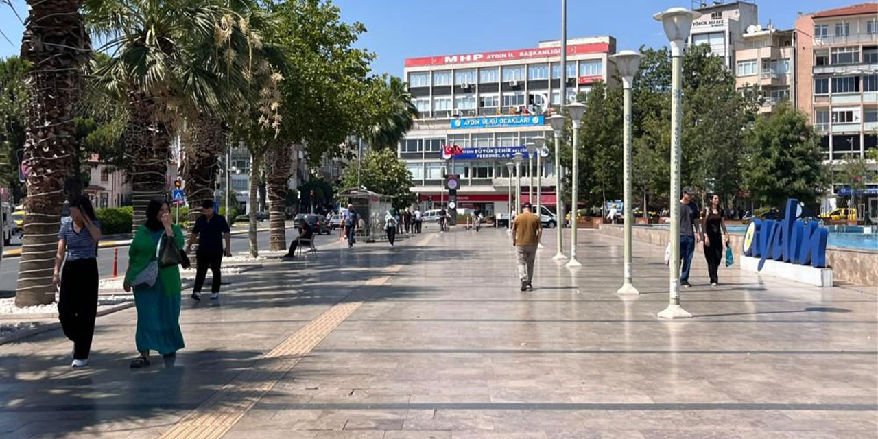 Aydın kavruluyor: Termometreler 36 dereceyi gösterdi