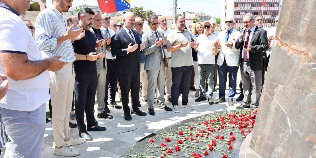 Srebrenitsa Soykırımı kurbanları, Menemen’de anıldı