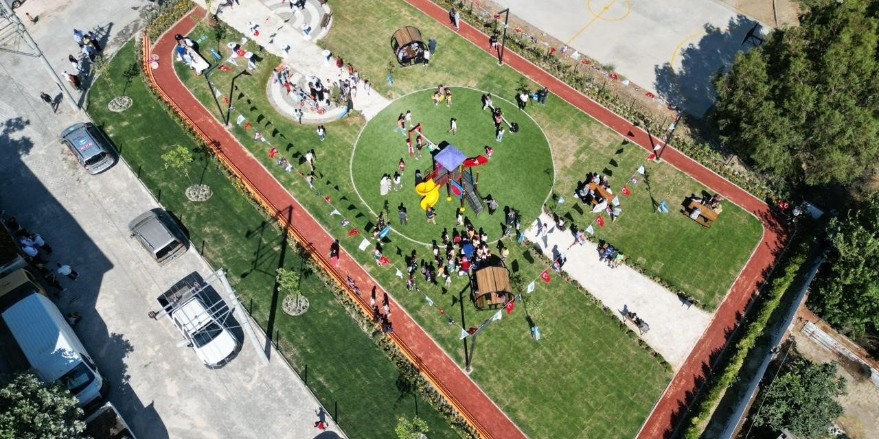 Başkan Arıkan’ın söz verdiği Akçakonak’taki park projesi tamamlandı