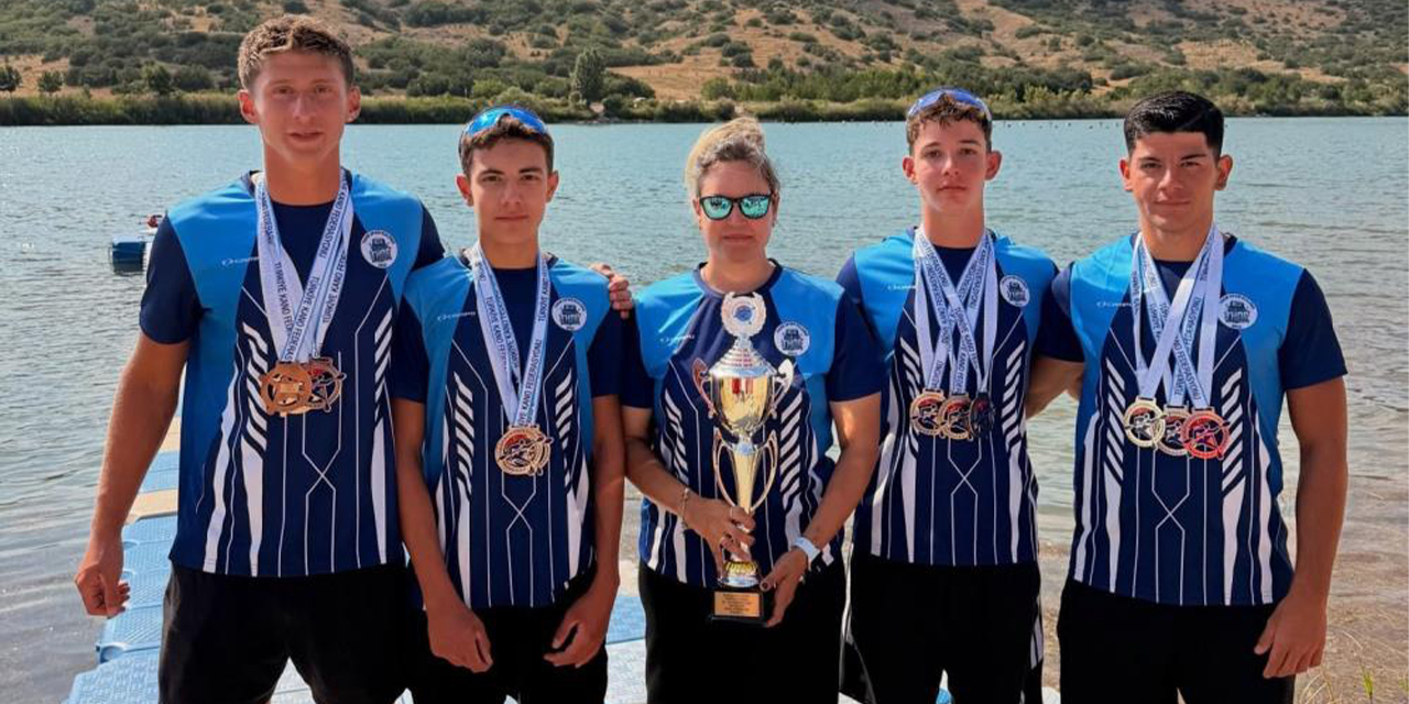 Köyceğiz SEM sporcuları Durgunsu Kano Genç Erkekler Türkiye Şampiyonu oldu