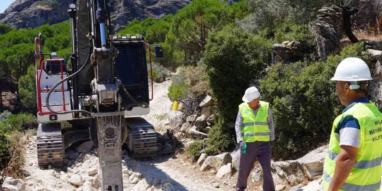 Milas’ta 75 yıllık içme suyu altyapısı yenileniyor