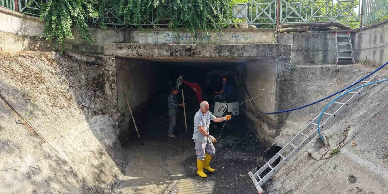 Manisa’nın derelerinde koku ve kirliliğe karşı kapsamlı temizlik