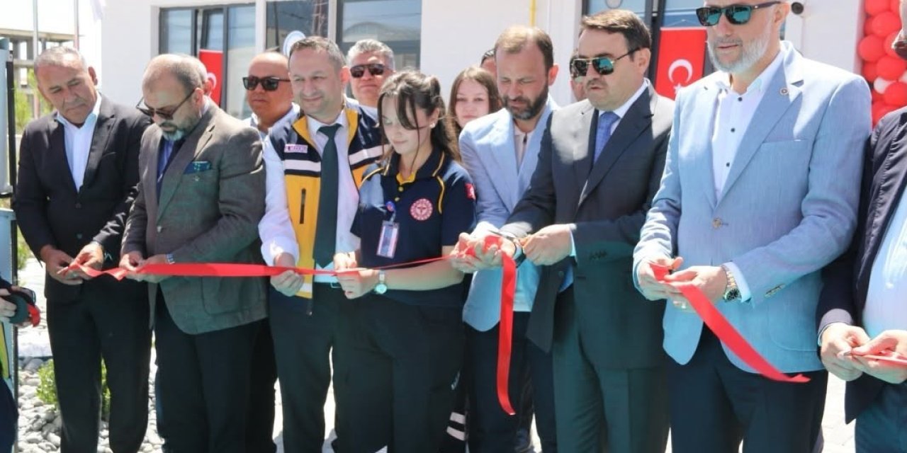 Kütahya OSB’nin destekleriyle yapılan 112 Acil Sağlık Hizmetleri İstasyonu hizmete açıldı