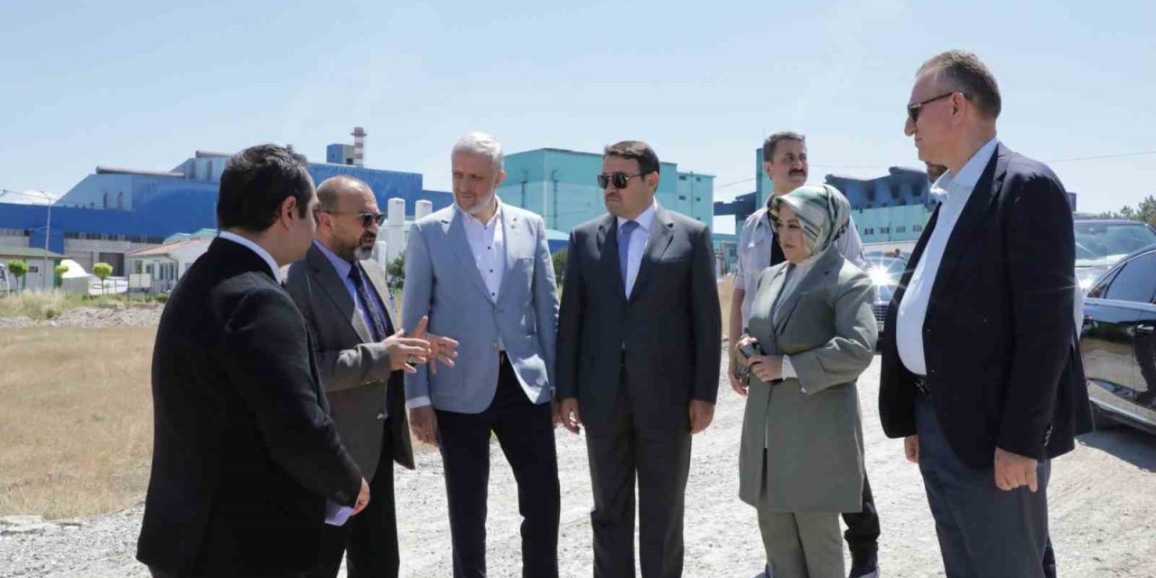 Kütahya’da demiryolu bağlantılı lojistik merkez projesinde son durum incelendi