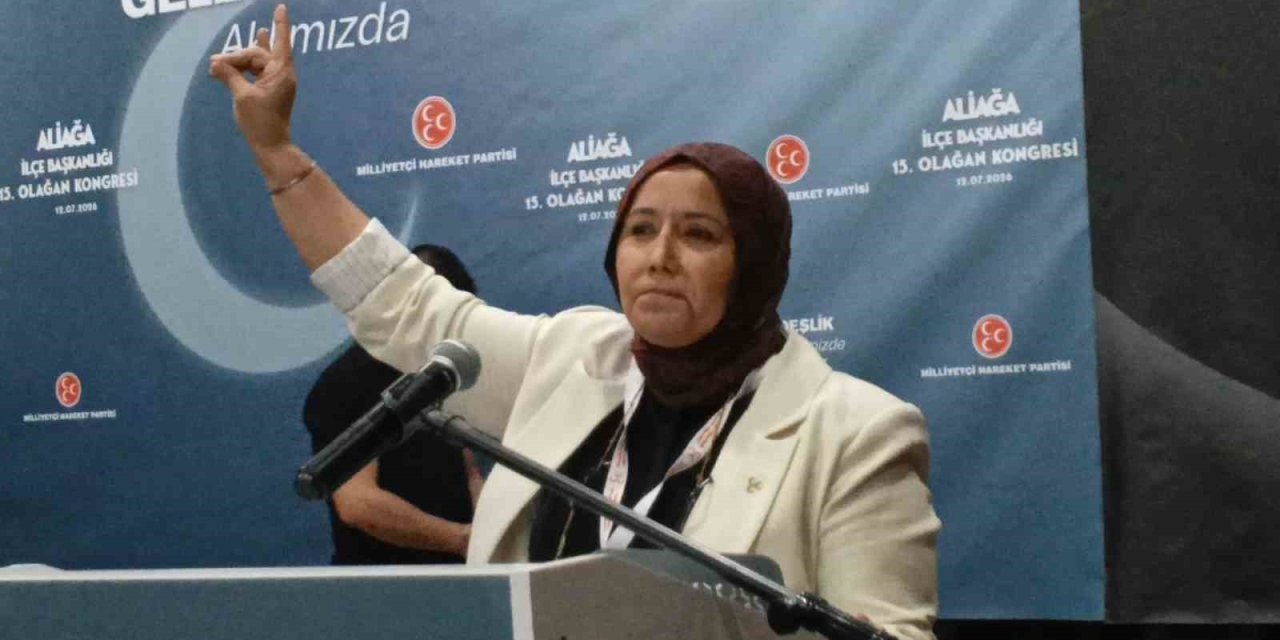 MHP Aliağa’da Nuray Aydemir ile yola devam