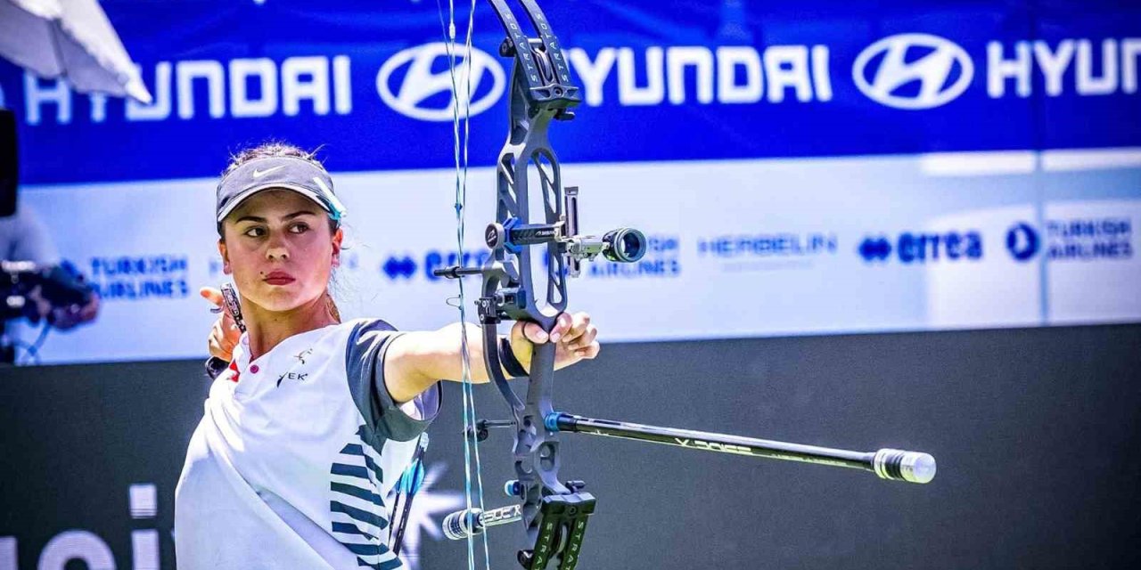 Muğlalı milli okçu Hazal Burun Dünya kupası finalinde
