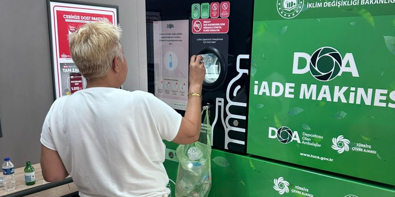 Manisa’da atık şişe ve kutuya para dönemi