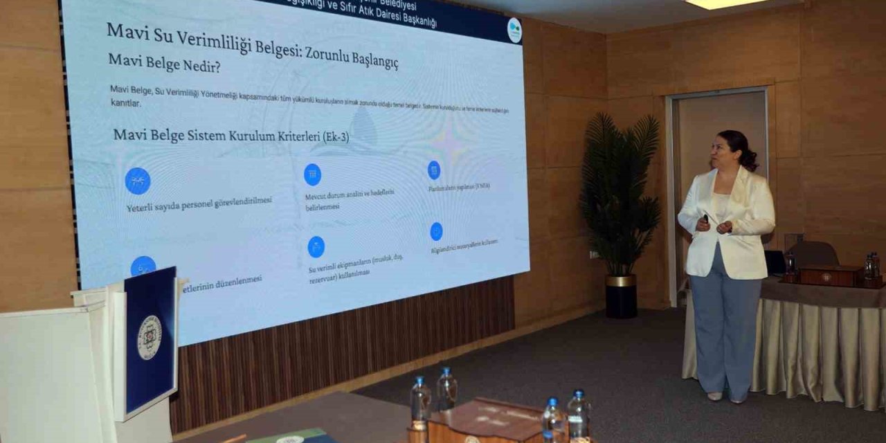 Muğla Büyükşehir Belediyesi su verimliliği yönetim sistemi devreye girdi