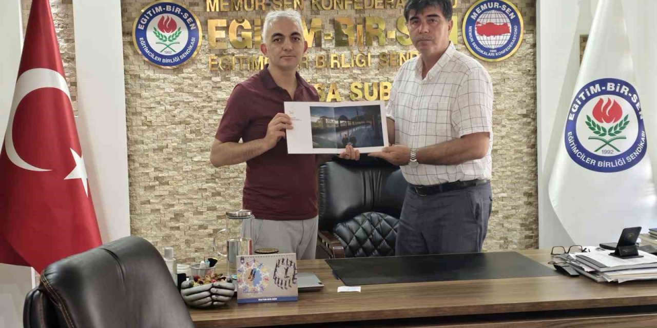 Yasav, Türkiye birincisi İsmail Aybey’i ağırladı