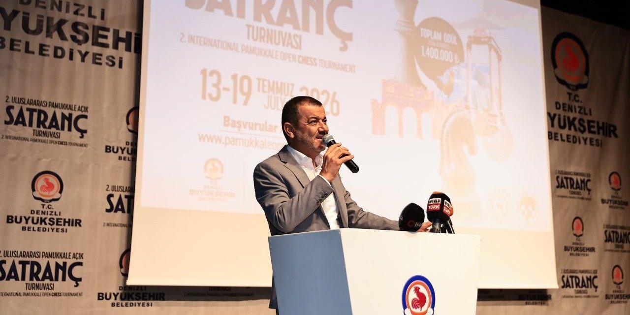 2. Uluslararası Pamukkale Açık Satranç Turnuvası başladı