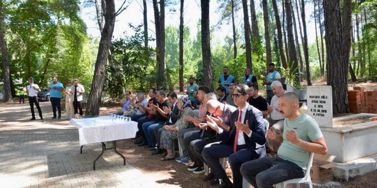 Köyceğiz’de şehitler için duada bulunuldu