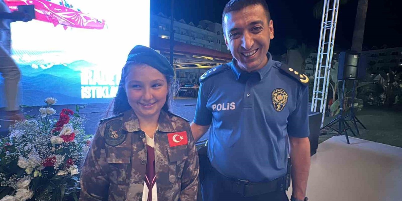 15 Temmuz şehidi PÖH Komiser Yardımcısı Güler’in yeğenine anlamlı hediye