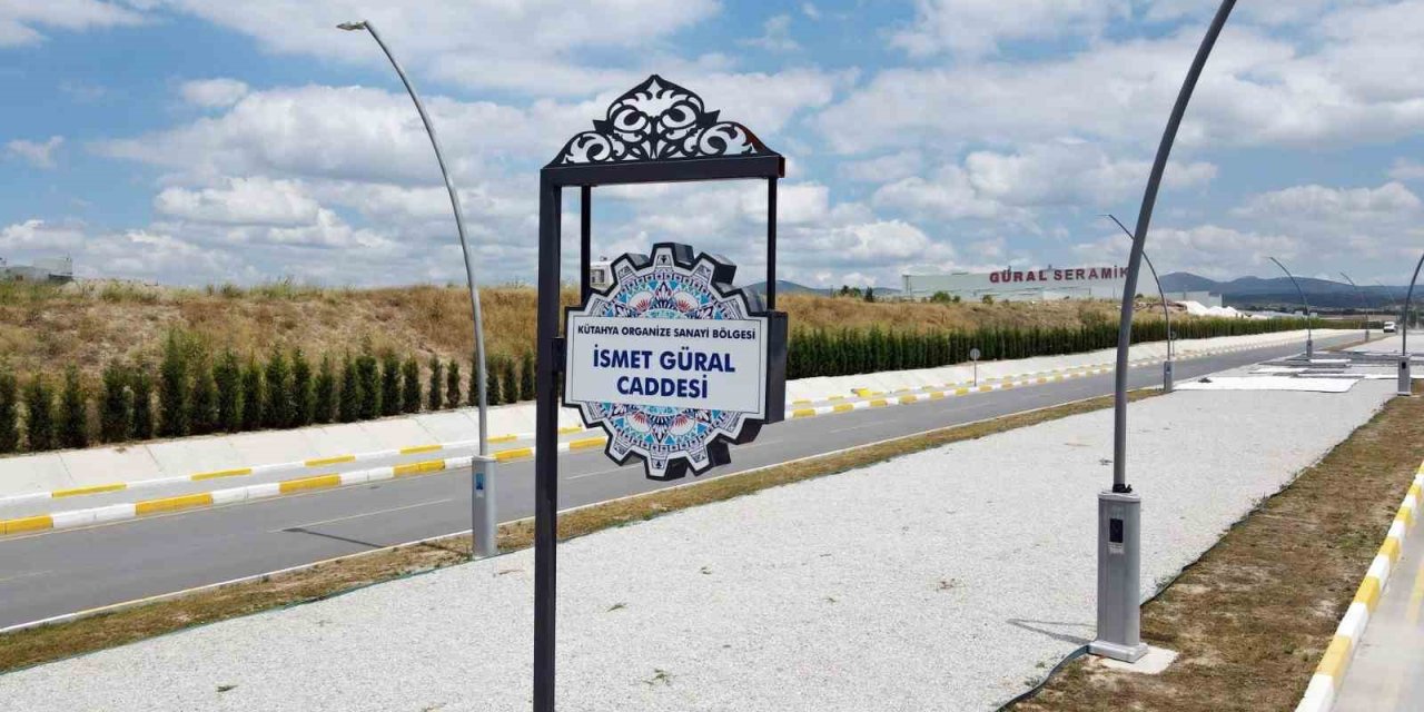 Kütahya OSB’de iki caddeye sanayicilerin isimleri verildi