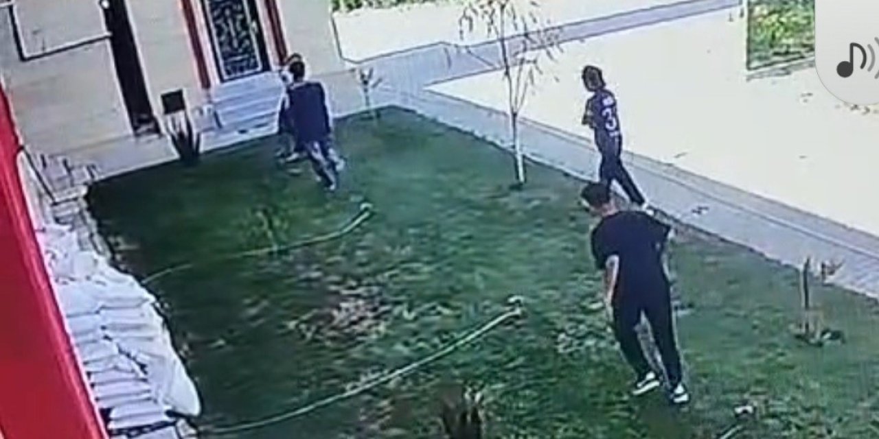 Kütahya’da caminin sulama fıskiyelerine zarar verdiler: O anlar kameraya yansıdı