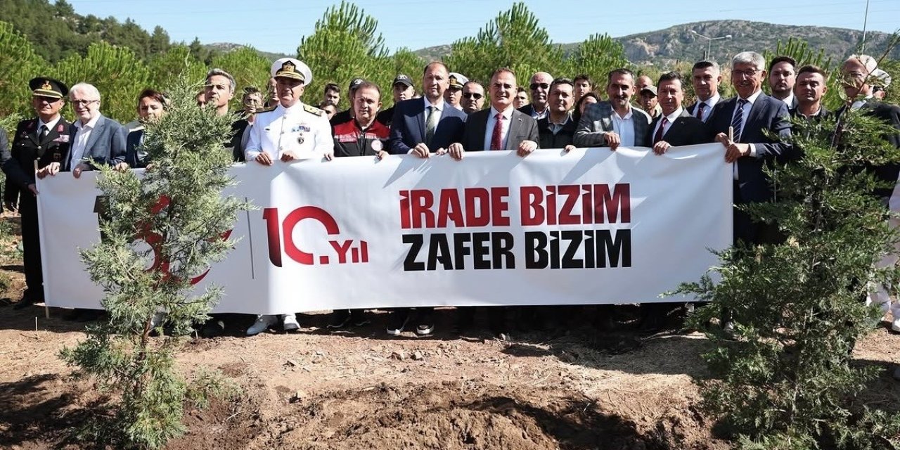 Muğla’da 15 Temmuz Demokrasi ve Milli Birlik Günü kapsamında etkinlikler düzenlendi