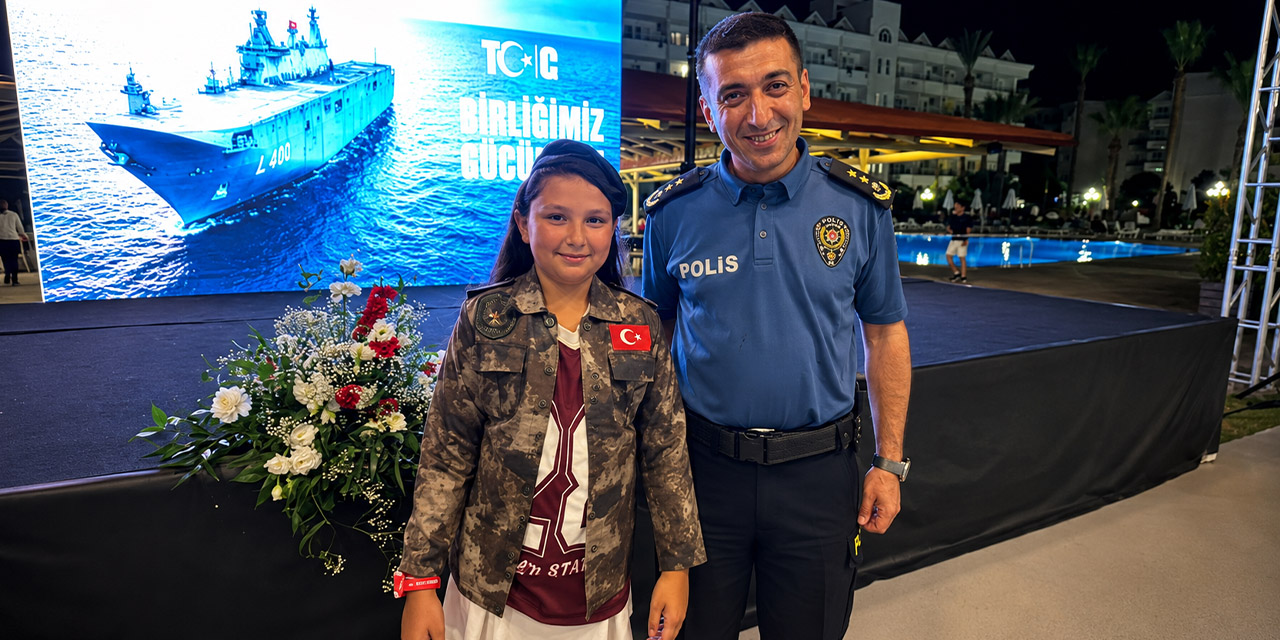 15 Temmuz şehidi PÖH Komiser Yardımcısı Güler’in yeğenine anlamlı hediye