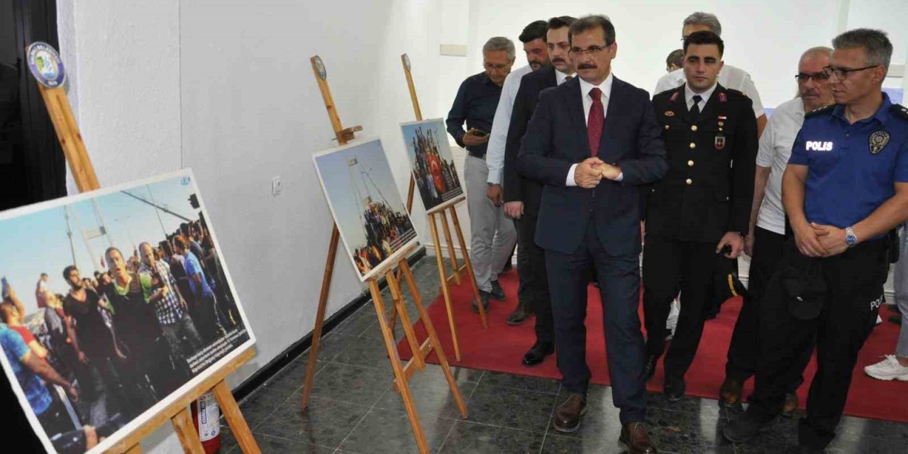 Salihli’de "15 Temmuz Destanı Fotoğraf Sergisi" açıldı