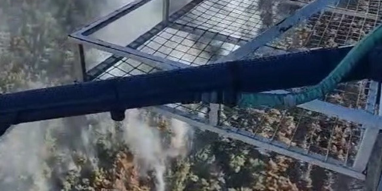 Akhisar’daki orman yangınının enerjisi düşürüldü