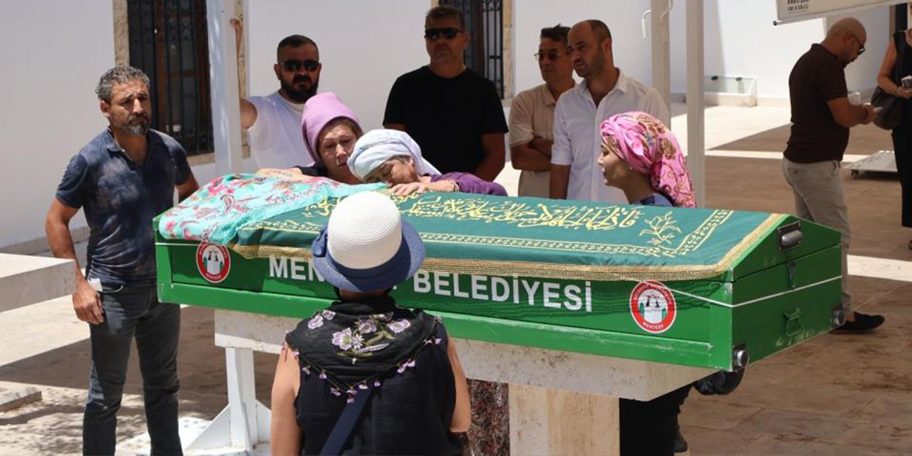 Erkek şiddetinin kurbanı  kadının tabutunu kadınlar taşıdı