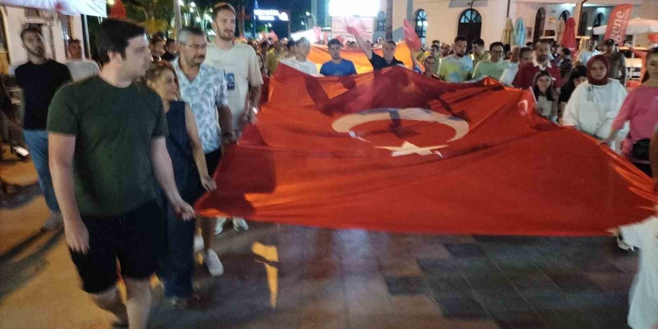 Köyceğiz’de 15 Temmuz kutlamaları gerçekleştirildi