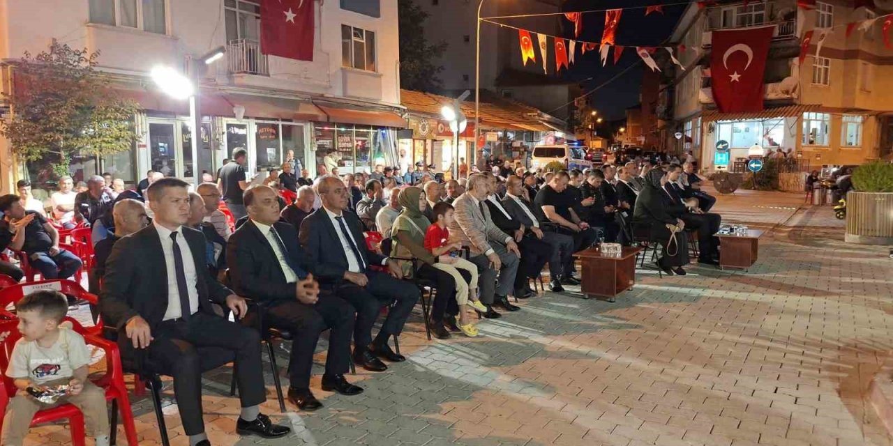 Hisarcık’ta 15 Temmuz Demokrasi ve Milli Birlik Günü programı düzenlendi