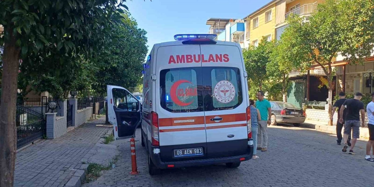 Motosiklet ile otomobil çarpıştı: 1 yaralı