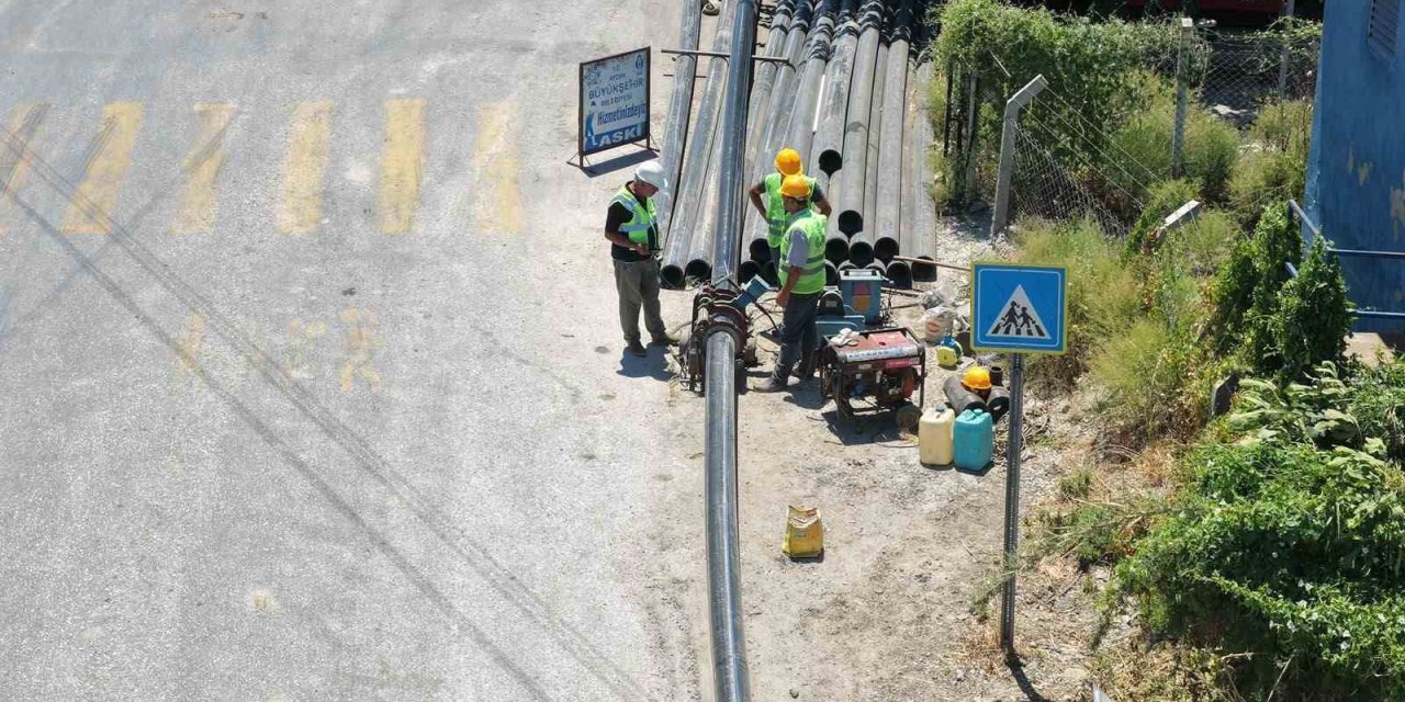 Aydın Büyükşehir Belediyesi’nden Söke’ye altyapı yatırımı